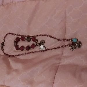Lucky Brand Necklace/Bracelet set
